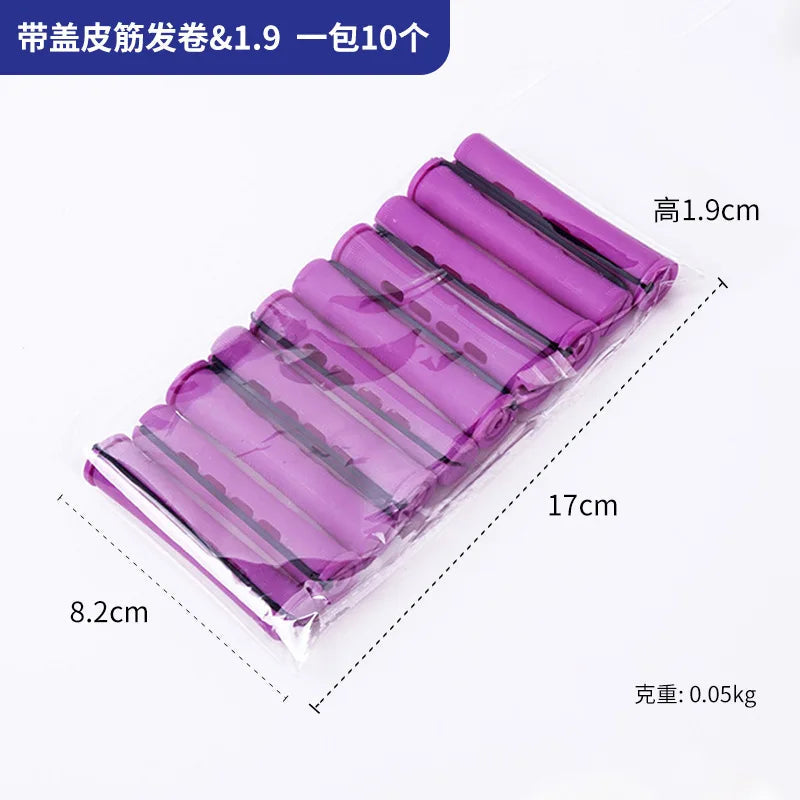 10pcs Hair Cold Roller Heatless Curling Curlers Hair Heatless Curling Rods Magic Hair Curlers Without Heat Wave Curly Perm Rods Quick Pick Grocers